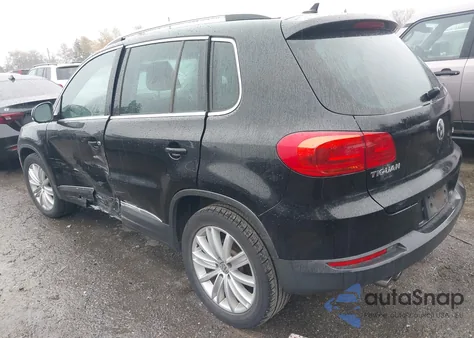 2014 Volkswagen Tiguan Sel from USA, damaged, VIN WVGAV3AX8EW611820